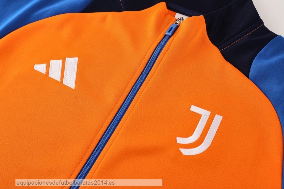 Nuevo Ropa Deportiva Con Cremallera Larga Juventus 24/25 Naranja Azul Baratas